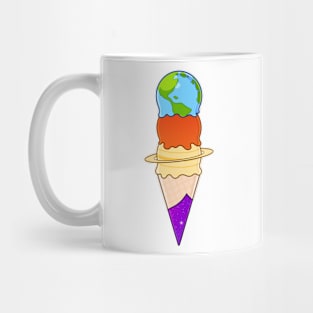 space ice cream Mug